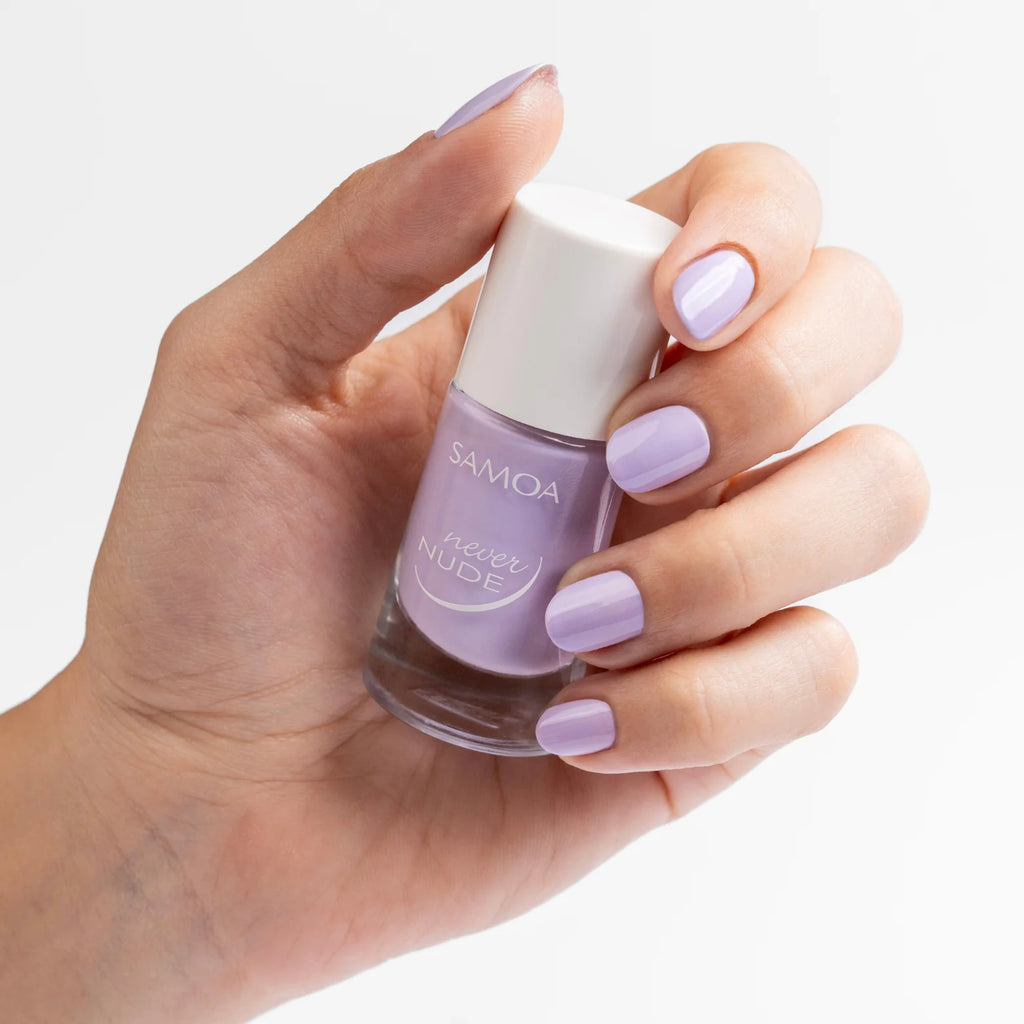 Samoa Nail Polish Purple Water - Never Nude