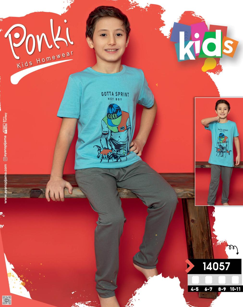 Ponki "Gotta Sprint" Pajamas