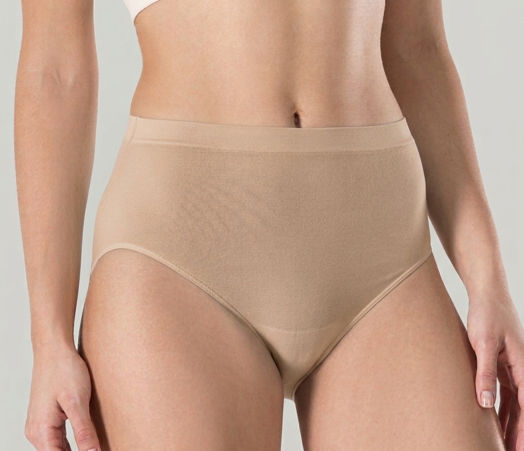 High Waisted Microfiber Panties