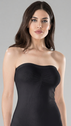 Shirring strapless